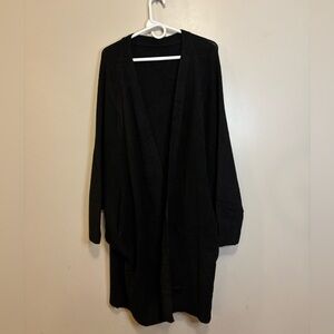 Cupshe Black Knit Cardigan w/Wing Sleeves